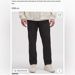 Lululemon Men’s ABC trouser size 36/32 New with tags